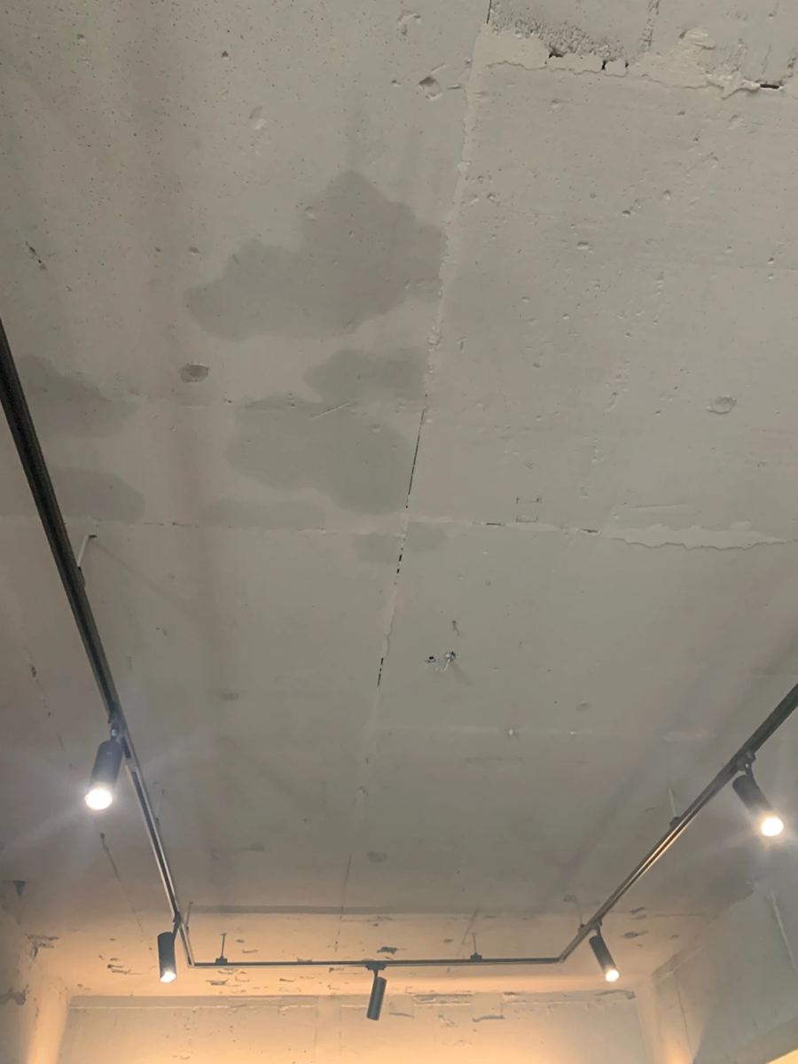 평택 실링팬설치 설치전 천장 사진